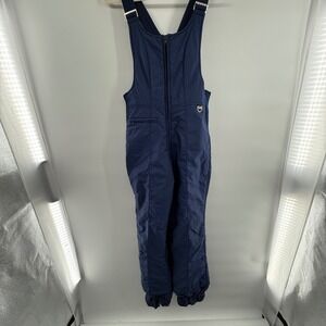 Vintage SKYR Scandia Women's XL Navy Insulated Snow Bib Ski Overalls Hong Kong